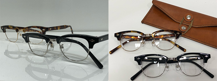 Selecta 87-9007-2（ブラック）、3（デミブラウン）眼鏡フレーム